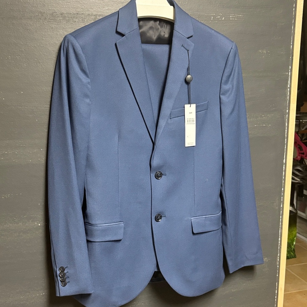 Topman Classic Navy Blazer